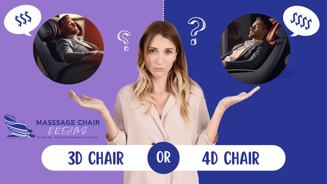 Which is Better: 3D or 4D Massage Chair?