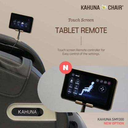 Kahuna Massage Chair Kahuna 4D+@ Dual Air Float Flex HSL-track with Infrared heating SM-9300 Grey