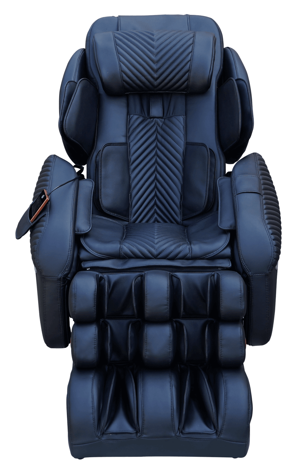 Luraco iRobotics 9 Max (i9 Max) Massage Chair - Front View (Black)