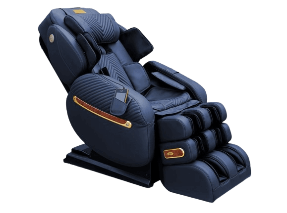 Luraco iRobotics 9 Max Royal Edition (i9 Max RE) Massage Chair - Side View (Black)