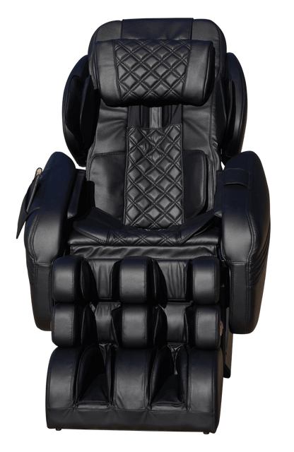 Luraco Model 3 Hybrid SL Massage Chair - Front View (Black)