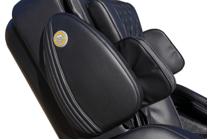 Luraco Model 3 Hybrid SL Massage Chair - Side View (Black)