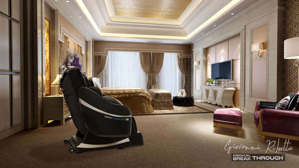 Medical Breakthrough 8™ Massage Chair - Hotel Room